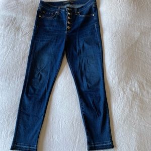 Debbie Frayed Skinny Jeans